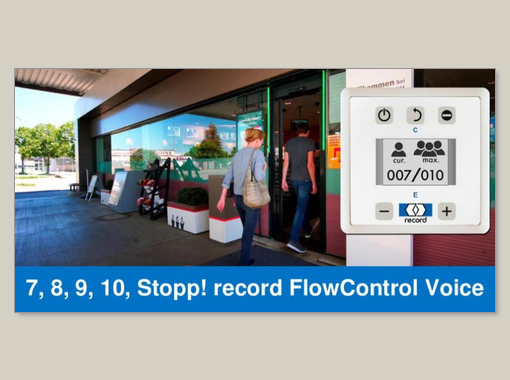 7, 8, 9, 10, Stopp! record FlowControl Voice