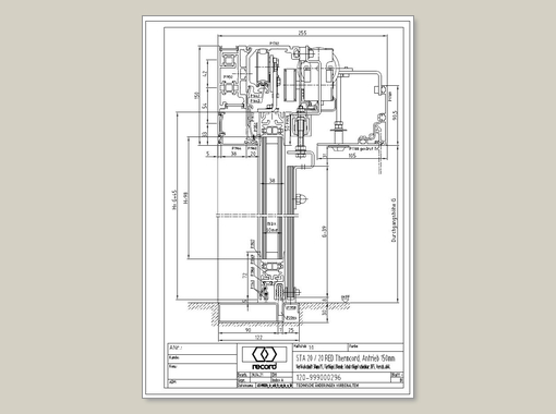System 20 THERMCORD ohne Seitenteil