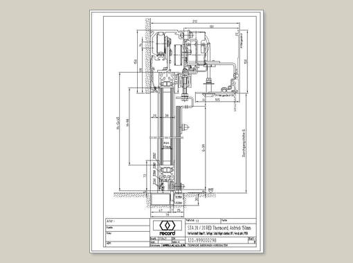 System 20 THERMCORD ohne Seitenteil
