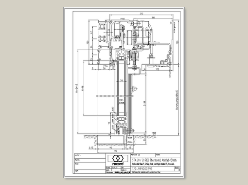 System 20 THERMCORD ohne Seitenteil