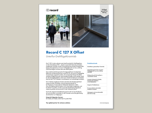 record C 127 X OFFSET