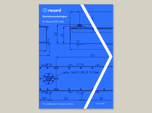 Revisionsunterlagen Record DFA 830